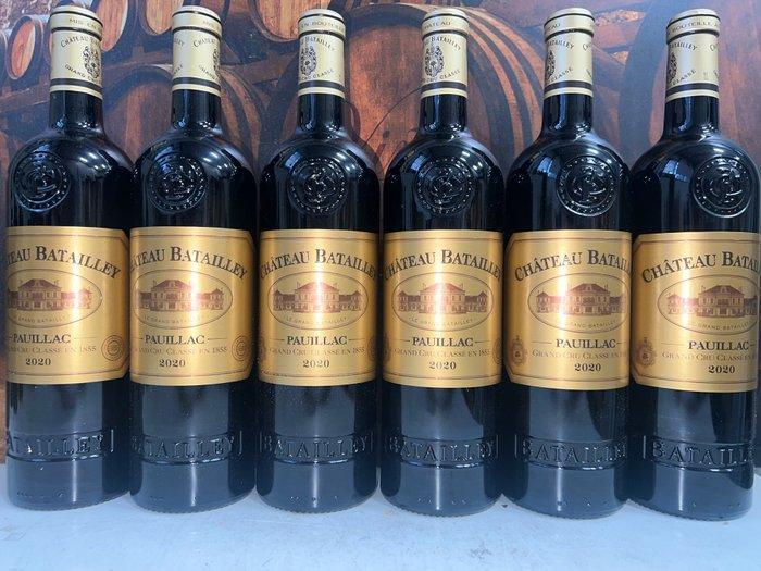 2020 Chateau Batailley - Pauillac Grand Cru Classé - 5, Verzamelen, Wijnen