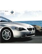 2006 BMW 6 SERIE COUPE CABRIO BROCHURE DUITS, Ophalen of Verzenden, Nieuw