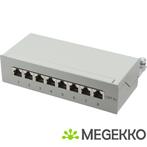 LogiLink NP0018 patch paneel 8 poorten, Verzenden