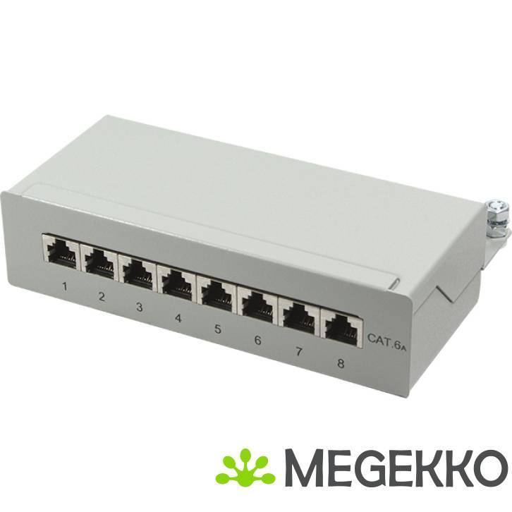 LogiLink NP0018 patch paneel 8 poorten, Computers en Software, Netwerk switches, Nieuw, Verzenden