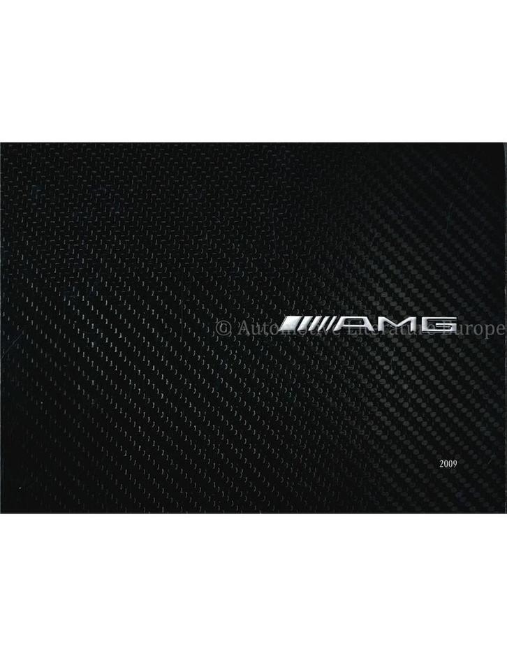 2009 MERCEDES BENZ AMG PROGRAMMA BROCHURE ENGELS (US), Livres, Autos | Brochures & Magazines