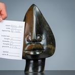 Ed Seda - Statue, Arrow Head - 280 mm - Pierre serpentine -
