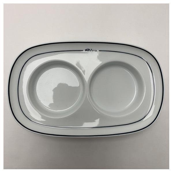 Bieden: Riva Ceramic Oil and Vinegar Tray for Boats - Durab, Huis en Inrichting, Keuken | Servies, Ophalen of Verzenden