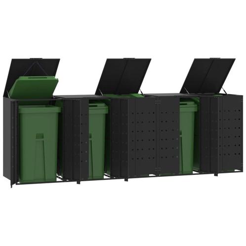 vidaXL Containerberging voor 5 containers 345x79x117 cm, Doe-het-zelf en Bouw, Containers, Verzenden