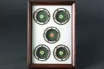 Cloisonné Fusuma Pulls   – Chrysantemum- en