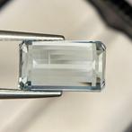 Zonder minimumprijs - 1 pcs Blauw Aquamarijn - 8.03 ct -, Handtassen en Accessoires, Edelstenen, Nieuw