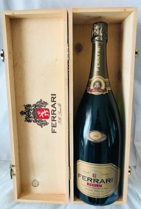 1998 Cantine Ferrari, Perlè - Trentino Brut - 1 Magnum (1,5, Verzamelen, Wijnen