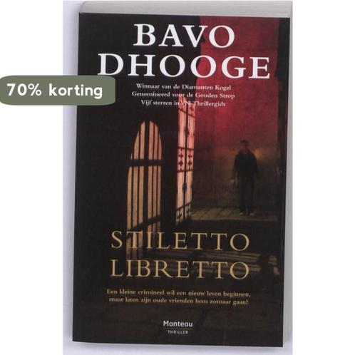 Stiletto libretto 9789022324943 Bavo Dhooge, Boeken, Thrillers, Gelezen, Verzenden