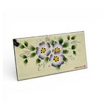 Antiek emaille reclame / monster bord - Emaille bord -