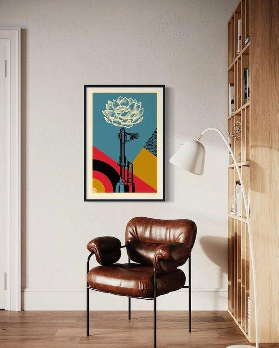 Shepard Fairey (OBEY) (1970) - AK-47, Antiek en Kunst, Kunst | Tekeningen en Fotografie