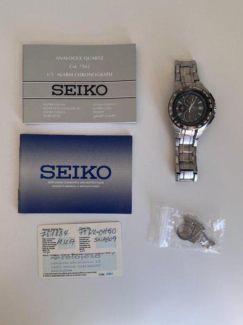 Seiko - Alarm Chronograph - Sans Prix de Réserve - 7T62-0HH0, Handtassen en Accessoires, Horloges | Antiek