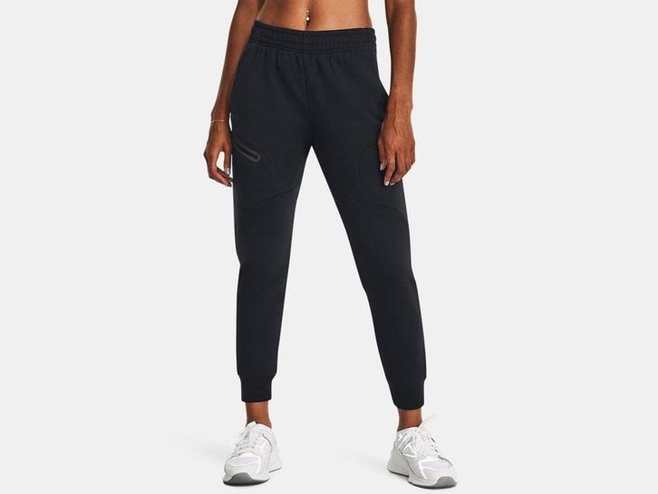 Under Armour W Unstoppable Flc Jogger-Blk - Maat MD, Kleding | Dames, Leggings, Maillots en Panty's, Zwart, Nieuw, Maat 40/42 (M)