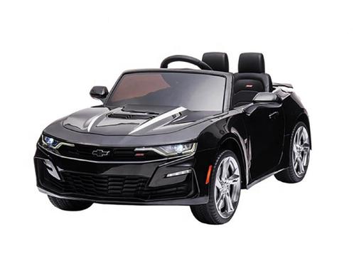 Chevrolet Camaro SS, 12V elektrische kinder voertuig, leder, Kinderen en Baby's, Speelgoed | Buiten | Accuvoertuigen, Ophalen of Verzenden