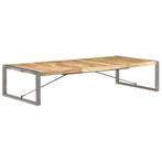 vidaXL Salontafel 180x90x40 cm ruw mangohout, Huis en Inrichting, Tafels | Salontafels, Verzenden, Nieuw