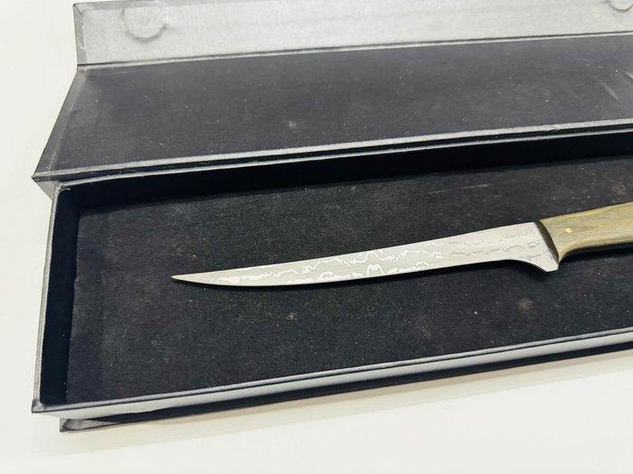 HexClad - Keukenmes - Japans fileermes (027) - VG 10 staal, Antiquités & Art, Antiquités | Ustensiles de cuisine