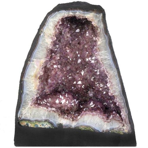 Geen Reservering - Sprankelende Amethist Kathedraalgeode -, Verzamelen, Dierenverzamelingen