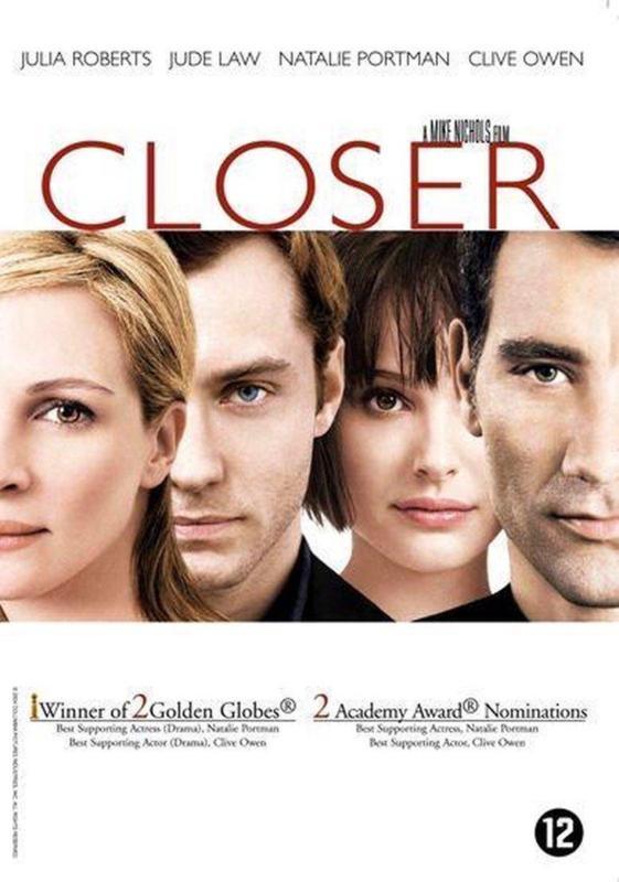 Closer (dvd tweedehands film), Cd's en Dvd's, Dvd's | Actie, Ophalen of Verzenden
