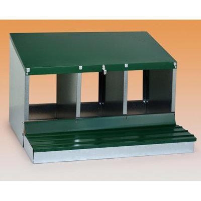 legnest metaal 3-vaks, Dieren en Toebehoren, Pluimvee | Toebehoren, Nieuw