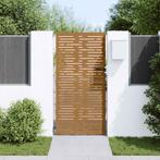 vidaXL Poort 85x175 cm vierkant cortenstaal, Tuin en Terras, Tuinpoorten, Verzenden, Nieuw