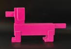ArToteM - ArToteM - sculptuur, Teckel fuchsia - 24 cm -, Antiquités & Art
