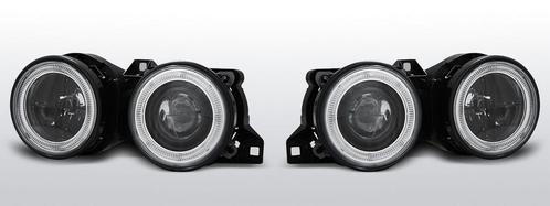 Koplampen Angel Eyes | BMW 3 Serie E30 1982-1994 | zwart, Auto-onderdelen, Verlichting, Nieuw, BMW, Verzenden