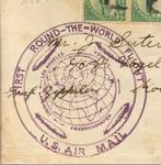 États-Unis 1929 - Premier tour du monde en avion effectué, Gestempeld