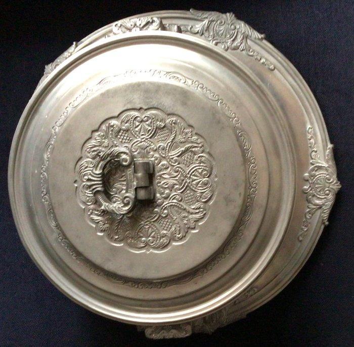 Les postainiers hutois - Tafelservies (2) - Tin - Soupière, Antiek en Kunst, Antiek | Keukengerei