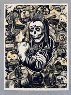 Shepard Fairey (OBEY) (1970) - Psycho Posse (artist proof), Antiek en Kunst