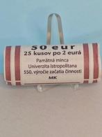 Slowakije. 2 Euro 2017 Università (25 monete) in rotolino