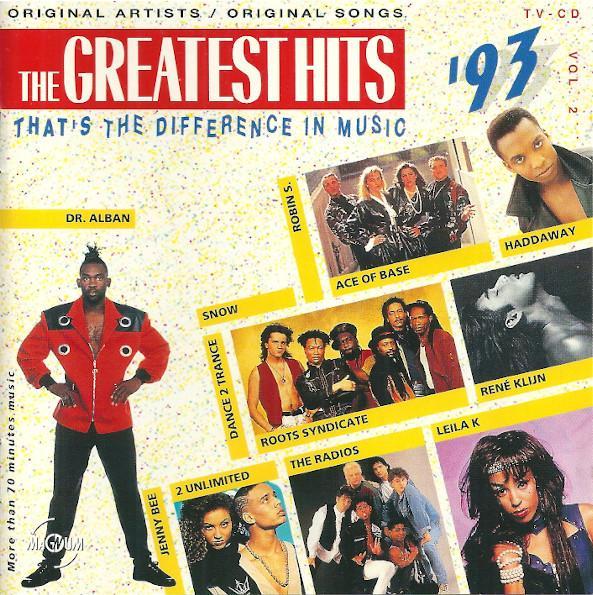 Various - The Greatest Hits 93 - Vol. 2, Cd's en Dvd's, Cd's | Pop, Gebruikt, Verzenden