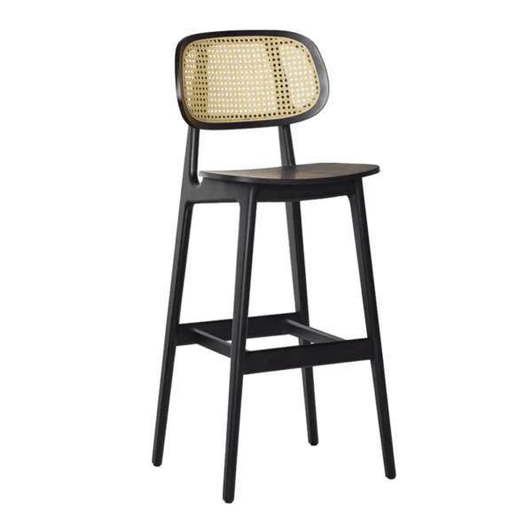 Barstoel Dex Zwart- Vintage/Café, Huis en Inrichting, Barkrukken, Ophalen