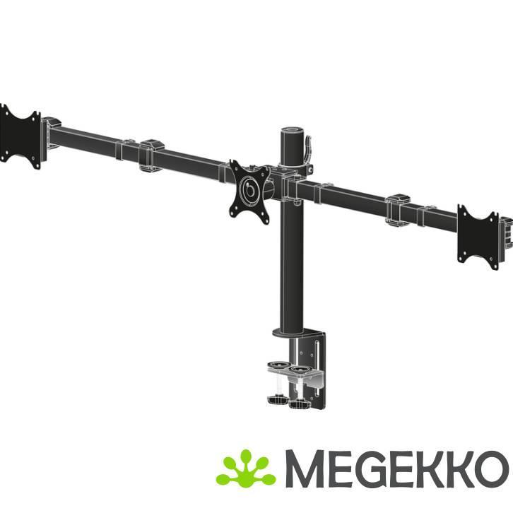 Iiyama DS1003C-B1 Flex Desk Mount Triple Mon, Computers en Software, Overige Computers en Software, Nieuw, Verzenden