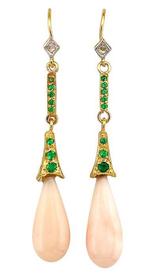 Sans prix de réserve - Boucles doreilles - 9 carats Or