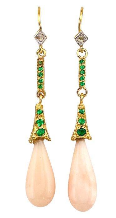 Sans prix de réserve - Boucles doreilles - 9 carats Or, Bijoux, Sacs & Beauté, Boucles d'oreilles