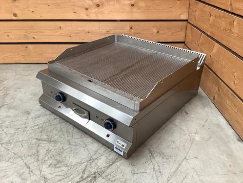 Roeder geribbelde bakplaat met schoonmaak bak | Delta Horeca, Zakelijke goederen, Horeca | Keukenapparatuur, Nieuw in verpakking