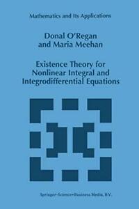 Existence Theory for Nonlinear Integral and Int. ORegan,, Livres, Livres Autre, Envoi