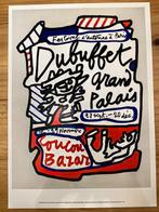 Jean Dubuffet - Reprint Cartel de la retrospectiva de Jean