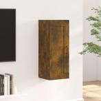 vidaXL Hangkast 35x34x90 cm bewerkt hout gerookt, Huis en Inrichting, Kasten | Overige, Nieuw, Verzenden