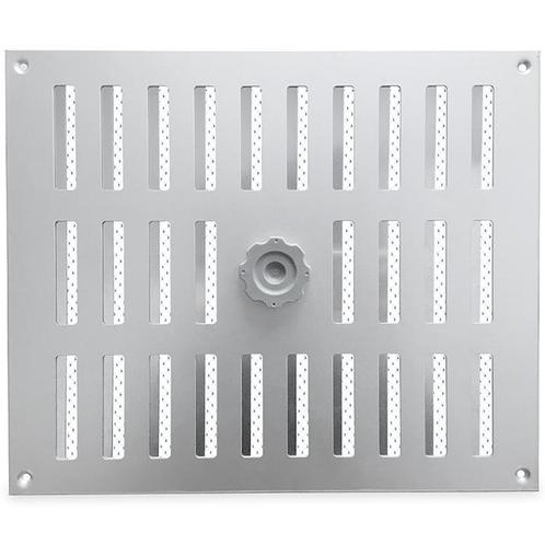 Aluminium afsluitbaar schuifrooster opbouw 300 x 250mm, Doe-het-zelf en Bouw, Ventilatie en Afzuiging, Nieuw, Verzenden