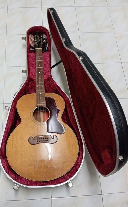 Gibson - Gibson SJ-100 Natural Acoustic/ 12 Electric Jumbo, Muziek en Instrumenten, Snaarinstrumenten | Gitaren | Akoestisch