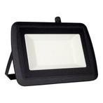 LED Bouwlamp Floodlight 100 Watt Naturel wit Netstroom, Lamp met armatuur, Verzenden