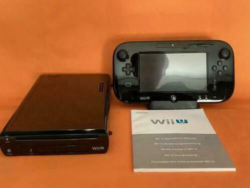 Wii U Console 32GB Zwart + Gamepad (Wii U Spelcomputers), Consoles de jeu & Jeux vidéo, Consoles de jeu | Nintendo Wii U, Enlèvement ou Envoi