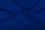 Texture blauw - Polyester stof 10m op rol - Aanbieding!, Ophalen of Verzenden