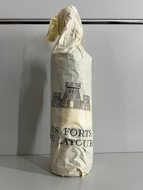 1999 Chateau Latour, Les Forts de Latour - Pauillac - 1 Fles, Verzamelen, Wijnen