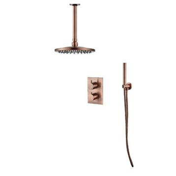 BWS Inbouw Regendouche | 20cm Stortdouche met plafonduitloop, Ophalen of Verzenden, Nieuw, Kraan
