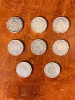 Frankrijk, Italië. Lot de 8 monnaies en argent, 1835 à 1874