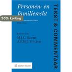 Personen- en Familierecht / Tekst & Commentaar 9789013155822, Boeken, Verzenden, Zo goed als nieuw