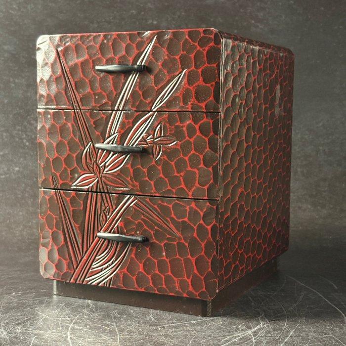 Ladekast - Hout - Japan - Kamakura-bori (Zonder, Antiek en Kunst, Antiek | Overige Antiek