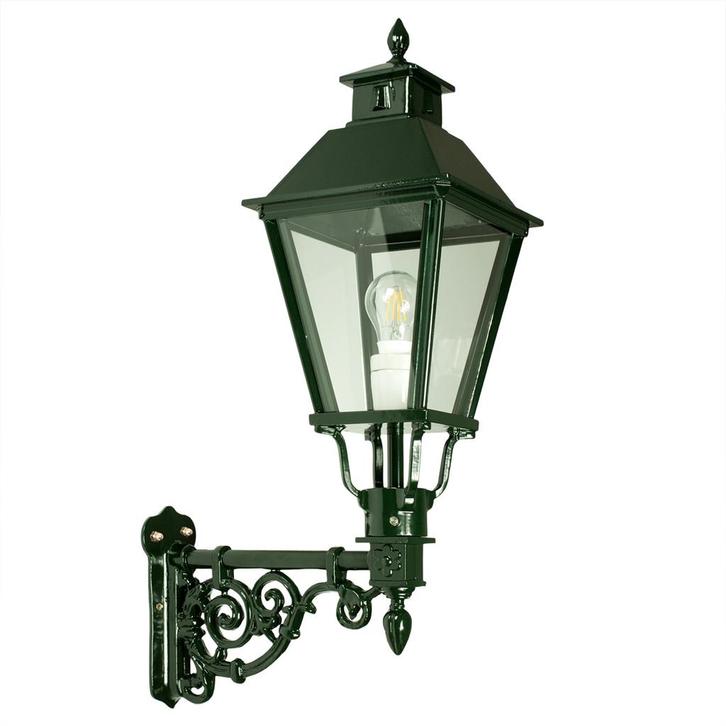 Buitenverlichting wand vierkant Muur lantaarn Katwijk L, Tuin en Terras, Buitenverlichting, 50 tot 250 watt, Nieuw, Aluminium