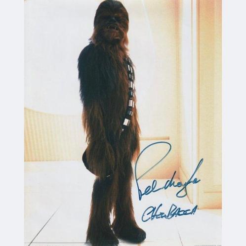 Star Wars - Signed by Peter Mayhew (+) (Chewbacca), Verzamelen, Film en Tv